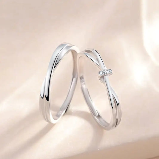 Fashionable Mixed Matching Personality Rings